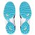 Chuteira Joma Society Top Flex Branco/Azul Masculino - Imagem 4