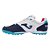Chuteira Joma Society Top Flex Branco/Azul Masculino - Imagem 2