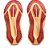 Tênis Asics Novablat 5 Rubble Red/ Fawn Feminino - Imagem 4