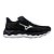 Tênis Mizuno Wave Sky 8 Preto/Branco Feminino - Imagem 1