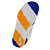 Chuteira Joma Futsal Top Flex Jr Amarelo/Preto Infantil - Imagem 4