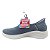 Tênis Skechers Ultra Flex Azul Feminino - Imagem 2