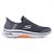 Tênis Skechers Go Walk Arch Fit 2.0 Carvao/Laranja Masculino - Imagem 1