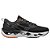 Tênis Mizuno Wave Stratos 3 Preto/Laranja Masculino - Imagem 1