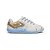 Chuteira Umbro Pro Jr Kintsugi Branco/Azul Claro Infantil - Imagem 1