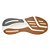 Tênis Skechers Go Walk Max Cushioning Arch Fit Castanho Masculino - Imagem 4
