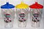 Copo Twister 500ml Branco com tampa colorida 20 unidades - Imagem 3