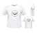 Camiseta Branca de poliester - Imagem 1