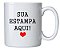 Caneca de Porcelana Branca AAA Personalizada - Imagem 1