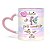Caneca Alça coração personalizada - Imagem 3