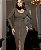 Vestido canelado zíper - Imagem 3