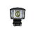 Farol Dianteiro Atrio 190 Leds Com Buzina E Controle 1200mAh USB Preto BI185 - Imagem 1