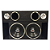 Caixa Automotiva Amplificada Hinor Box Trio EVO 550 1550 W/rms - Imagem 2