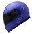 Capacete Moto Fechado Gt Classic Azul Fosco Fw3 + Viseira 56 - Imagem 4
