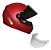 Capacete Moto Fechado Gt Classic Vermelho Fw3 + Viseira 58 - Imagem 1