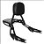 Sissy bar custom boulevard M1800 2015 até 2020 preto cobra - Imagem 2