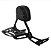 Sissy bar custom boulevard M1800 2015 até 2020 preto cobra - Imagem 1