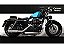 Ponteira HD sportster XR 1200X 2014 chanfrada cromado cobra - Imagem 4