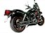 Escapamento kasinski mirage 650 reto 2009/2013 cromado cobra - Imagem 1