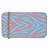 CLUTCH DE MADEIRA+ACRÍLICO ROSA E AZUL - Imagem 1