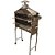 Carrinho Para Espetinhos Em Inox 80cm Churrascos Ambulantes - Imagem 1