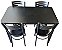 Conjunto com 1 Mesa e 4 Cadeiras - Mesas e Cadeiras para Restaurante REF 6140 - Imagem 1
