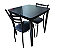 Conjunto com 1 Mesa e 2 Cadeiras - Mesas e Cadeiras para Restaurante REF 7140 - Imagem 1