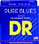 Encordoamento DR Strings Pure Blues Baixo 4 Cordas 45-100 - Standard Scale - Imagem 1
