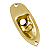 Jack Plate Canoa Dourado para Stratocaster - Imagem 1