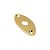 Jack Plate Gotoh Oval Dourado - Imagem 1