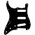 Escudo para Stratocaster Preto Canhoto - Imagem 1