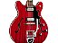 Guitarra Guild Starfire Cherry Red c/ Vibrato - Imagem 4