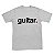 Camiseta Guitar Cinza Mescla - GG - Imagem 1