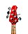 EM BREVE: Baixo Lakland Skyline 55-02 Custom, Candy Apple Red, Maple - Imagem 6