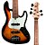 EM BREVE: Baixo Lakland Skyline 55-60 Vintage J 5 Cordas, Sunburst, Rosewood - Imagem 1