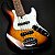EM BREVE: Baixo Lakland Skyline 55-60 Vintage J 5 Cordas, Sunburst, Rosewood - Imagem 3