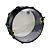 Caixa SJC Alpha Black Steel, 14x6,5, com Casco de Aço Preto Fosco 1mm - Imagem 4