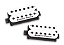 Captador Seymour Duncan (Par) Gtr Blackened Black Winter Humbucker Set Branco - Imagem 1