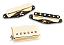 EM BREVE: Captadores Seymour Duncan Lari Basilio Set (Trembucker Ponte), Dourado - Imagem 1
