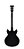 EM BREVE: Guitarra D’Angelico Premier Mini DC, Brown Burst, Bag - Imagem 4