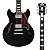 EM BREVE: Guitarra D’Angelico Premier Mini DC, Black Flake, Bag - Imagem 1