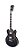 EM BREVE: Guitarra D’Angelico Premier Mini DC, Black Flake, Bag - Imagem 5