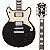 EM BREVE: Guitarra D'Angelico Premier Brighton - Black Flake - Imagem 1