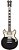 EM BREVE: Guitarra D'Angelico Premier Brighton - Black Flake - Imagem 3