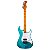 Guitarra Jet JS-450 OBL Ocean Blue – Basswood, Flamed Maple Top, Braço e Escala Roasted Maple, HSS, Tremolo - Imagem 2