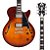 EM BREVE: Guitarra D’Angelico Premier SS Guitarra Elétrica Semi-hollow - Dark Iced Tea Burst com Stopbar Tailpiece - Imagem 1
