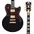 EM BREVE: Guitarra Elétrica D’Angelico Deluxe Atlantic – Solid Black - Imagem 1