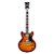 EM BREVE: Guitarra D’Angelico Premier Mini DC - Dark Iced Tea Burst - Gig Bag - Imagem 3