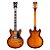 EM BREVE: Guitarra D’Angelico Premier Mini DC - Dark Iced Tea Burst - Gig Bag - Imagem 2
