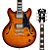 EM BREVE: Guitarra D’Angelico Premier Mini DC - Dark Iced Tea Burst - Gig Bag - Imagem 1